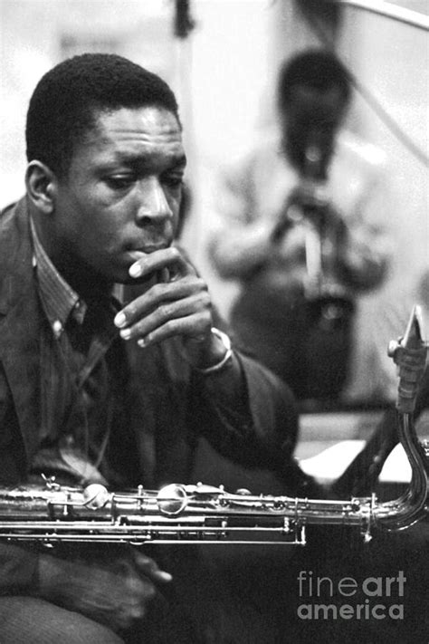 John Coltrane On Tour With Miles Davis Photograph By Diane Hocker