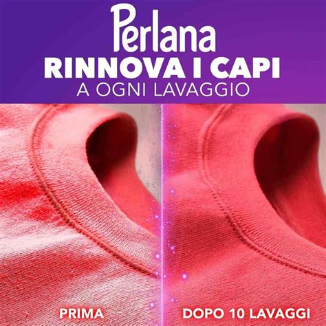 Perlana Renew Detersivo Liquido Lavatrice Colorati Per Capi Colorati 28