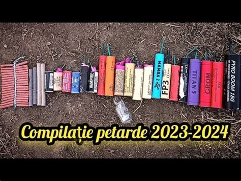 SUPER COMPILAȚIE CU PETARDE 2023 2024 Firecrackers Compilation YouTube