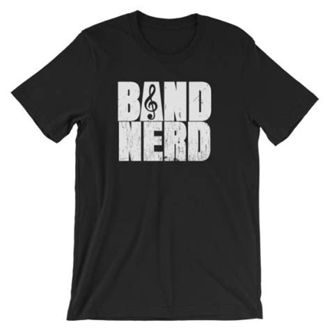 Band Nerd Funny Marching Band Geek Treble Clef T-Shirt • Cosmic Frogs Vinyl