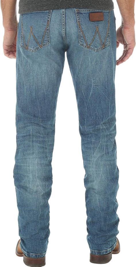 Wrangler Men S Tall Retro Slim Fit Bootcut 11 75 Oz Jean At Amazon Men