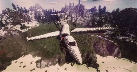 Minecraft Plane Map