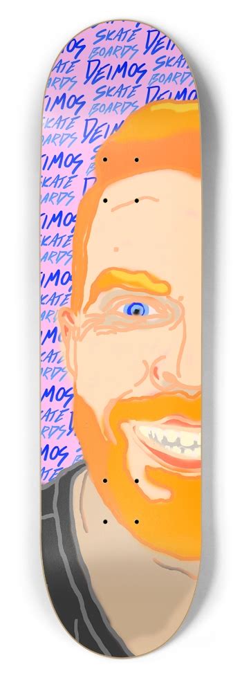 Deimos - Face 2 8.5" 8-1/2 Skateboard Deck by Deimos Skateboards