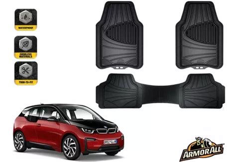 Kit Tapetes Negros Uso Rudo Bmw I3 2020 Armor All Original Meses Sin