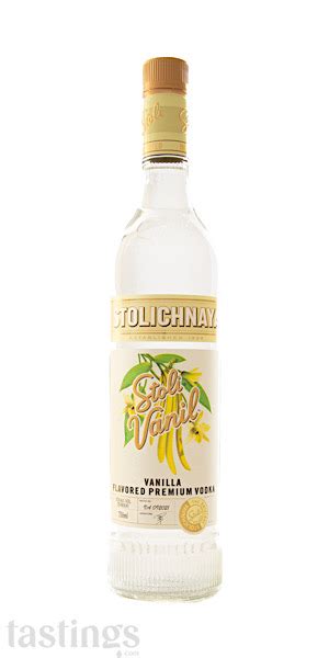 Stolichnaya Vanil Vodka Latvia Spirits Review Tastings