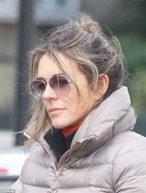 Liz Hurley Goes Unusually Casual As She Unloads Lidl Bags During Shopping Trip Daily Mail Online