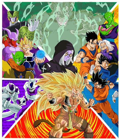 Dragon Ball Z All Characters Drawings Dragon Ball Z Sketches 5 Dragon