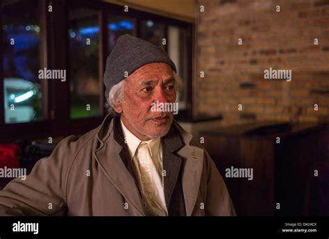 New Zealand Maori actor George Henare on the set of the Last Supper a ...