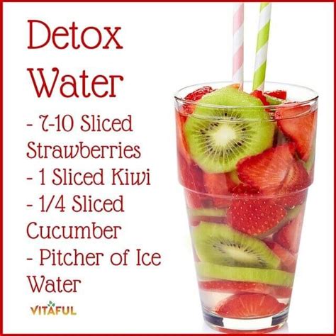 11 Delicious Detox Water Recipes Your Body Will Love 2017 Healthier Me Detox Drinks Kiwi