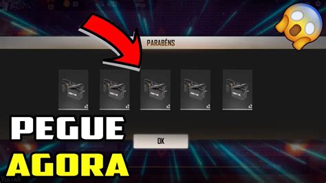 Como Pegar Tokens Caixa De Muni O De Gra A No Free Fire Youtube