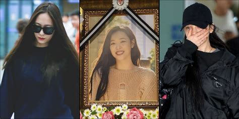 Krystal Jung And Goo Hara Present At Sullis Memorial Service Hype Malaysia