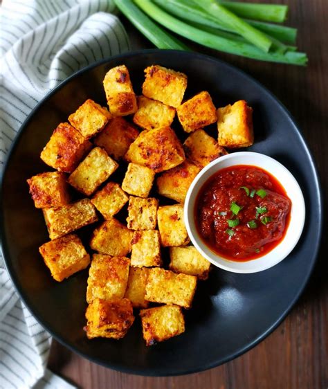 Air Fryer Crispy Tofu Easy Air Fryer Crispy Tofu Best Air Fryer Tofu