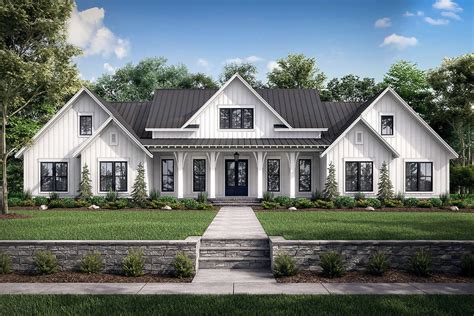 Sq Ft House Plans Modern Ranch Or Story