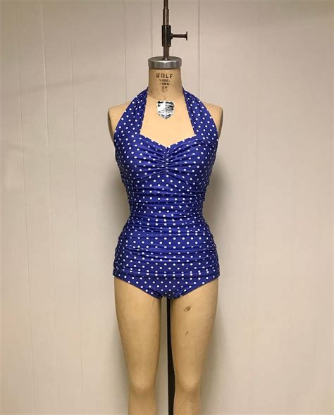 [最も共有された！ √] 50s Style One Piece Swimsuits 848190 50s Style One Piece