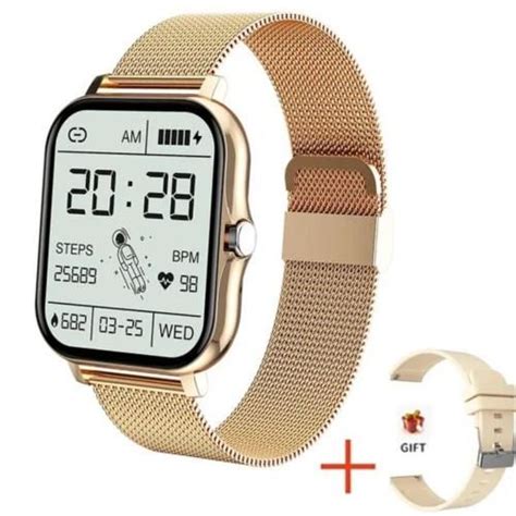 Montre connectée sportive pour hommes et femmes appels Bluetooth 2