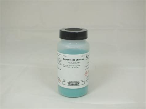 Copper II Chloride Dihydrate 100 G Liberty Scientific