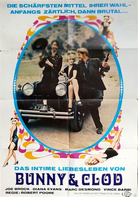 BUNNY & CLOD original GERMAN movie poster SEX COMEDY 1971 - MOVIE★INK ...