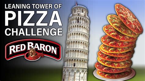 The Leaning Tower Of Pizza 🍕 Youtube