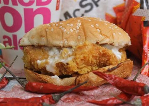 Try Mcdonalds New Spicy Chicken Burgers And Spicy Shake Shake Fries