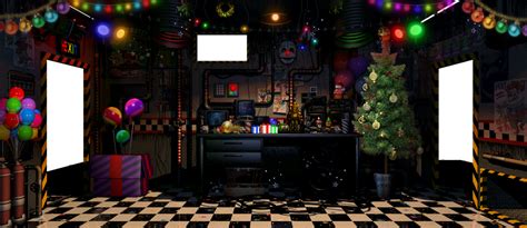 Fnaf Ucn Christmas Styled Office By Enderziom2004 On Deviantart