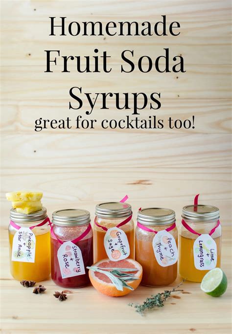 5 Easy Homemade Soda Syrups Artofit