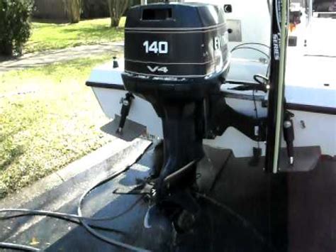 Evinrude 140 Looper Running YouTube