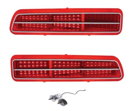 United Pacific Super Bright LED Sequential Tail Light Set For 1969