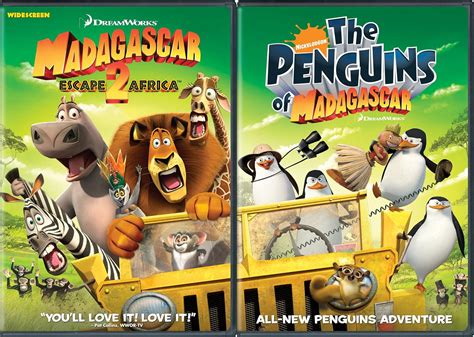 Madagascar Escape 2 Africa And Nick Penguins Import Usa Zone 1 Amazon