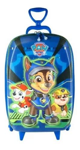 Mochila Para Cochecito Maxtoy 3D Diplomat Paw Patrol Color Azul