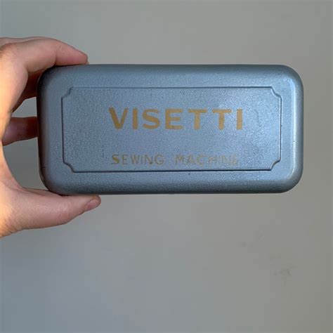 Vintage Visetti Sewing Machine Tool Kit Box Sewing Box Etsy