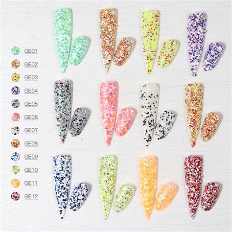 Christmas Winter Snowflakes Flake Nail Glitter Sequins Decoration Nail