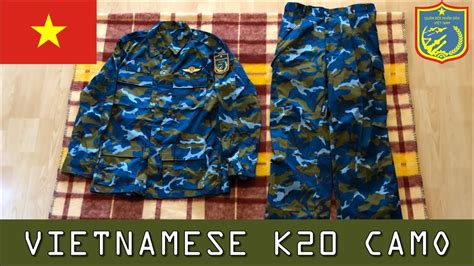 Vietnamese Air Force K Camouflage Uniform Youtube