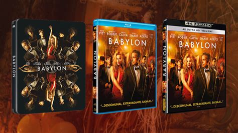 Todos Los Detalles De Babylon En Blu Ray Uhd K Y Steelbook K