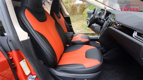 Taptes Tesla Model S Custom Seat Covers Taptes Seat Covers For Model S