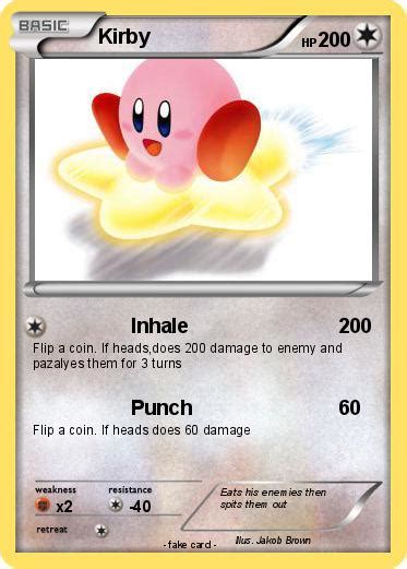 Pokémon Kirby 4326 4326 Inhale My Pokemon Card