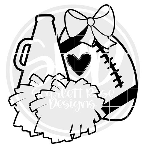 Cheer Mom Svg Football Mom Svg Cheerleading Svg Cheer Etsy France