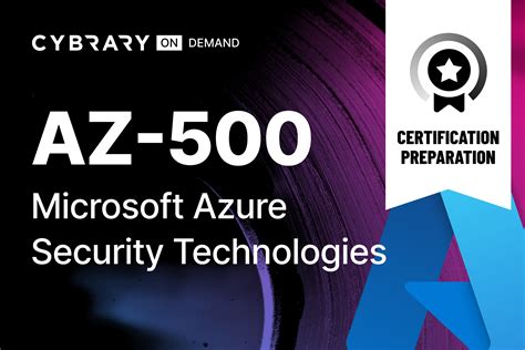 Free AZ-500 Microsoft Azure Security Technologies Online Certification ...