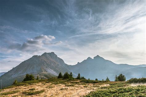 Mountain And Hill Landscape By Stocksy Contributor Highlander Stocksy