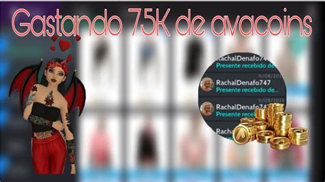 GASTANDO 75K DE AVACOINS Pt 1 Avakin Life YouTube