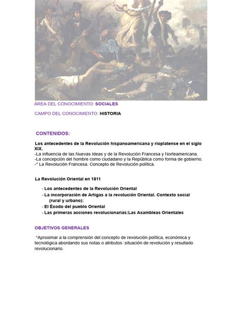 Secuencia Concepto Revolución Pdf Revolución Francesa Monarquía Absoluta