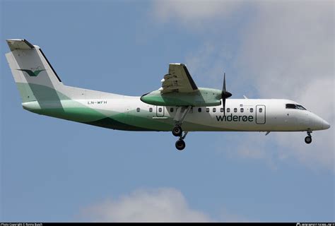 LN WFH Widerøe De Havilland Canada DHC 8 311 Dash 8 Photo by Ronny