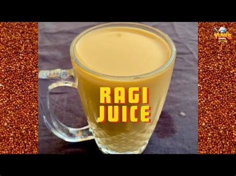 Ragi Juice Recipe Ragi Milk Shake Healthy Drink Healthy Summer