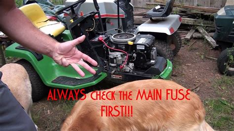 How To Troubleshoot A John Deere Riding Lawnmower That Won T Start Riding Lawn Mower Will Not