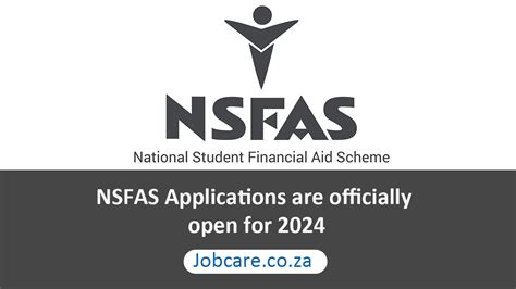 NSFAS Applications Are Officially Open For 2024 Jobcare