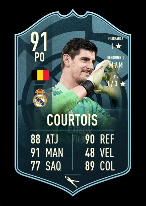 Courtois Fifa Cartas Equipo