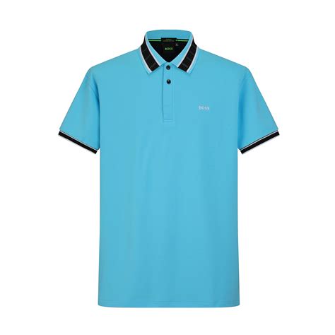 Camiseta 58177 Tipo Polo Azul Claro Para Hombre Tisan Shop Store