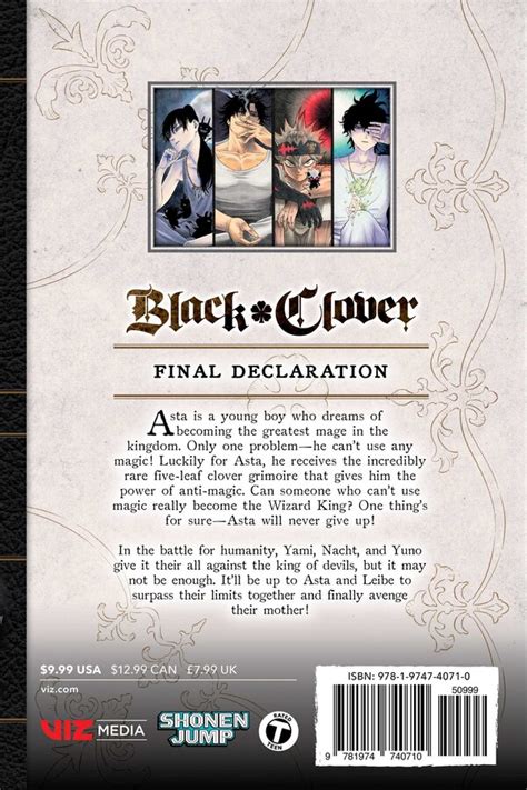 Black Clover Vol Book By Yuki Tabata Official Publisher Page