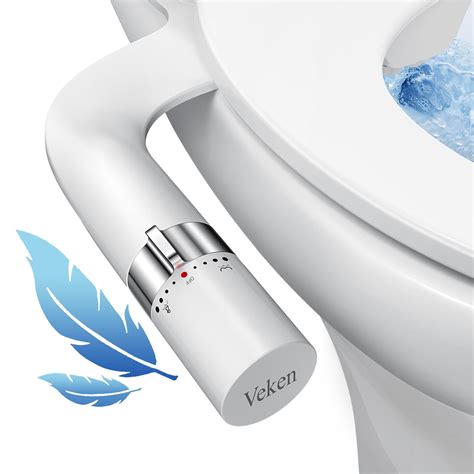 Veken Ultra Slim Bidet Non Electric Dual Nozzle Posterior Feminine