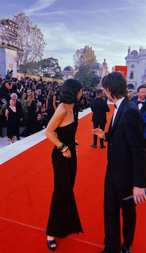 Sydney Chandler And Louis Partridge At Venice Film Festival