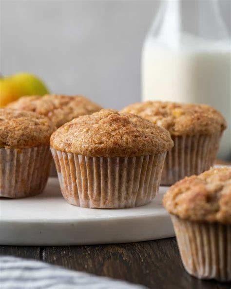 Easy Apple Banana Muffins Gf Well Fed Baker